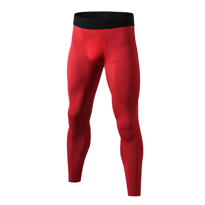 YEL Neue männer Leggings Schnell Trocknend Fitness Engen Sport Hosen Gym Kleidung Laufhose Männer Jogging Compression Sportswear