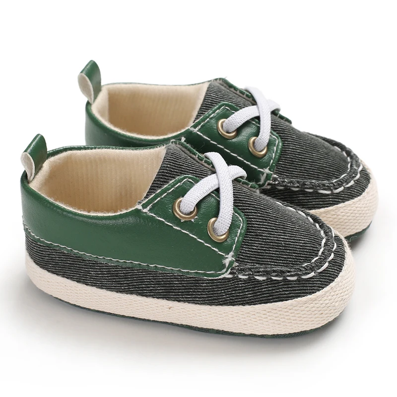 Обувь для маленьких мальчиков и девочек; новая классическая парусиновая обувь для новорожденных; обувь для мальчиков; обувь для первых шагов; детская обувь
