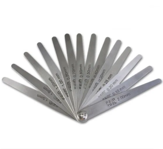 

15pcs(0.05-1mm) Mold Parts Precision stainless steel feeler gauge