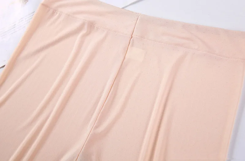 jerrinut Women Safety Shorts Pants Seamless High Waist Panties Seamless Boyshorts Pants Underwear Boxer Ice Silk Female Intimate66 (2)