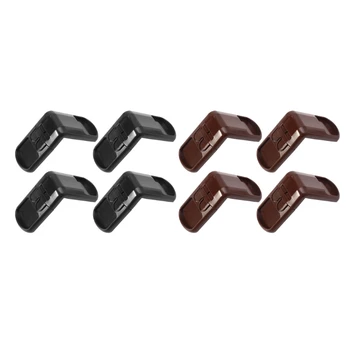 

4Pcs Baby Child Safety Lock Door Buckle Drawer Cabinets Anti Pinch Hand Protect