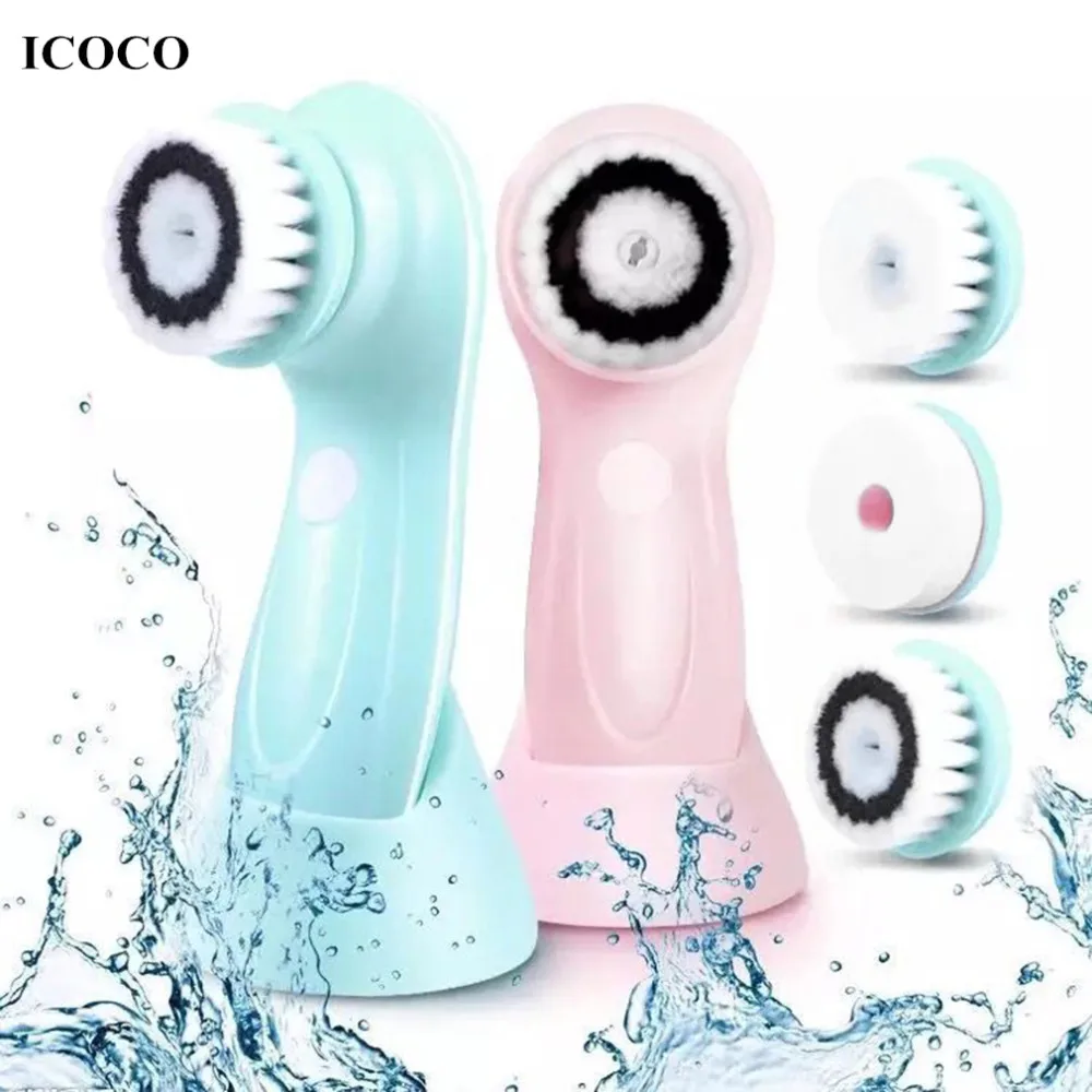 Electric Face Brush Waterproof Face Facial Cleansing Tools Household