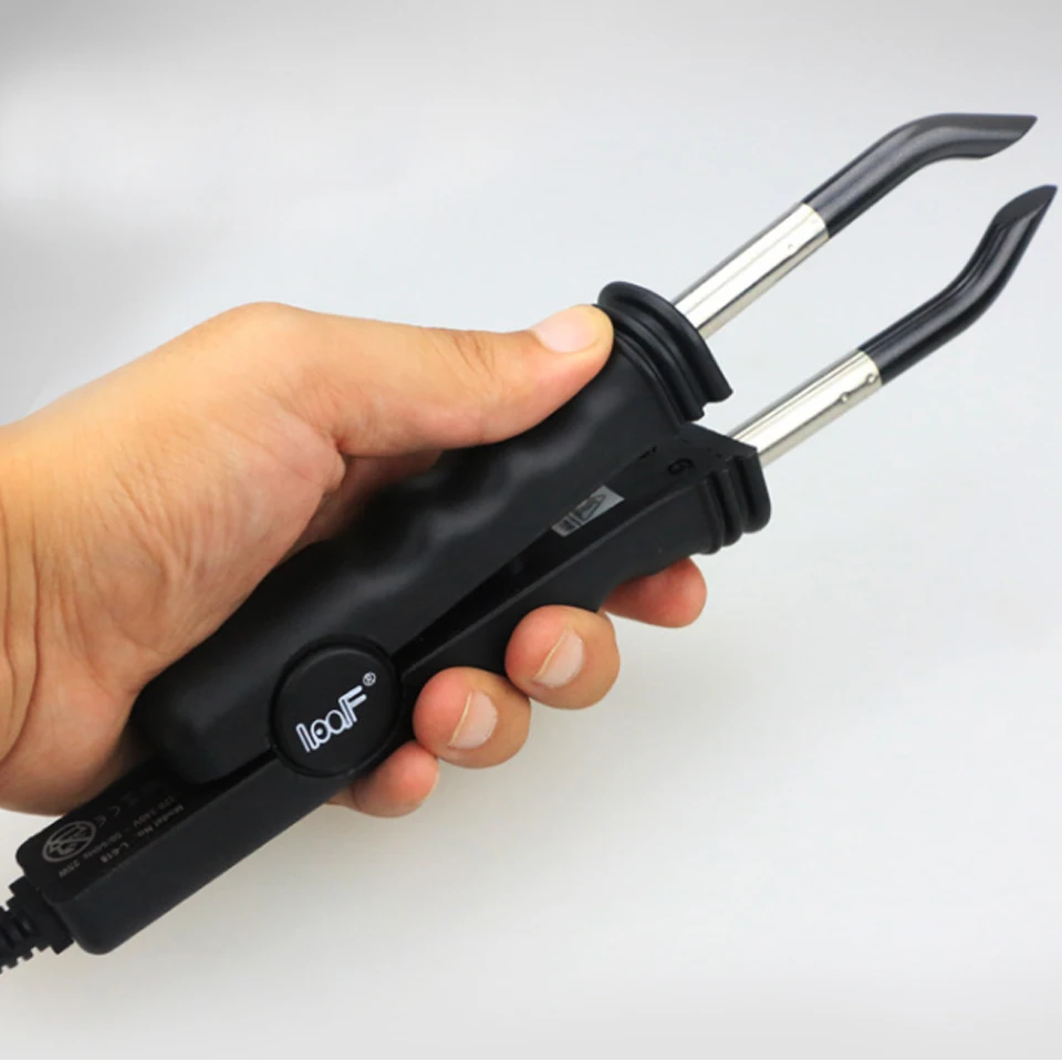 Fashion Hair Extension Iron Keratin Bonding Tools Fusion Heat Connector Adjustable Temperature Heat Connector And Glue Sticks