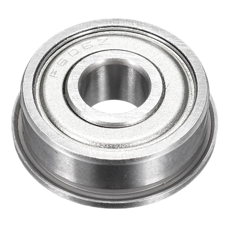 

10pcs F606ZZ Flange Ball Bearings 6x17x6mm Flange Size 19x1.2mm New