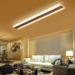 Современный минимализм высокой светодио дный яркости светодиодный потолочный светильник освещение гостиная спальня люстра