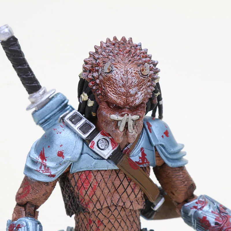 21 см игрушки NECA 1986 Alien vs Predator Machiko Noguchi Hornhead хищник, ПВХ фигурка Коллекционная модель куклы Aliens Eggs