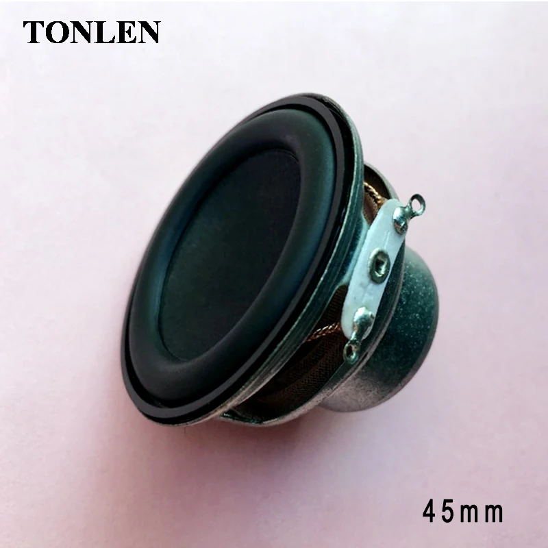 TONLEN HIFI динамик 45 мм Altavoces Big Boxa portabilla DIY Enceinte Hifi Hoparlor Reproduktor звуковая коробка Altavoz