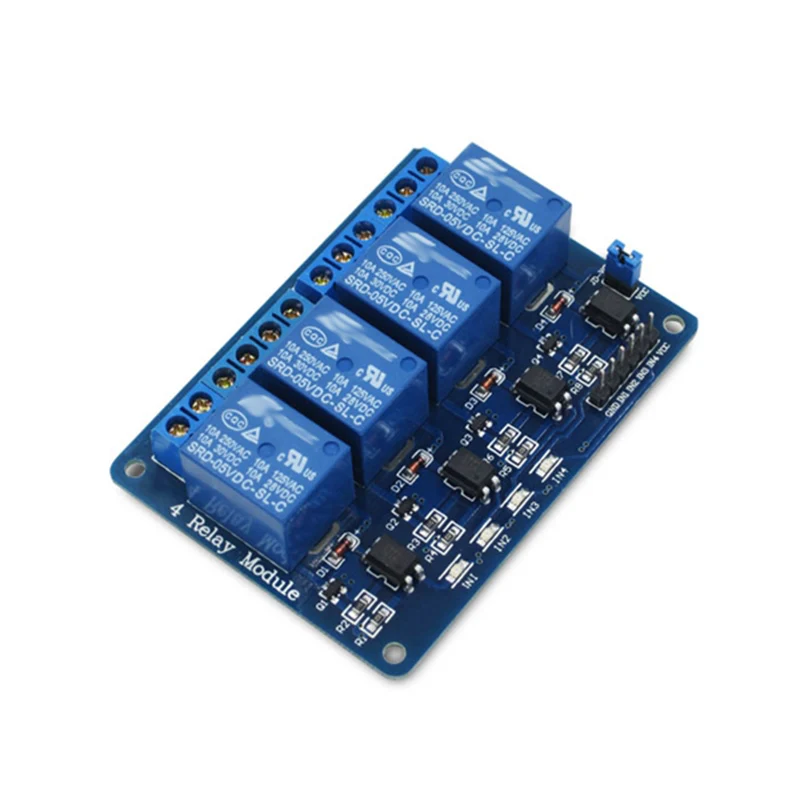5 В 4 канала реле платы модуля анод для Arduino PIC ARM AVR DSP Горячий Новый