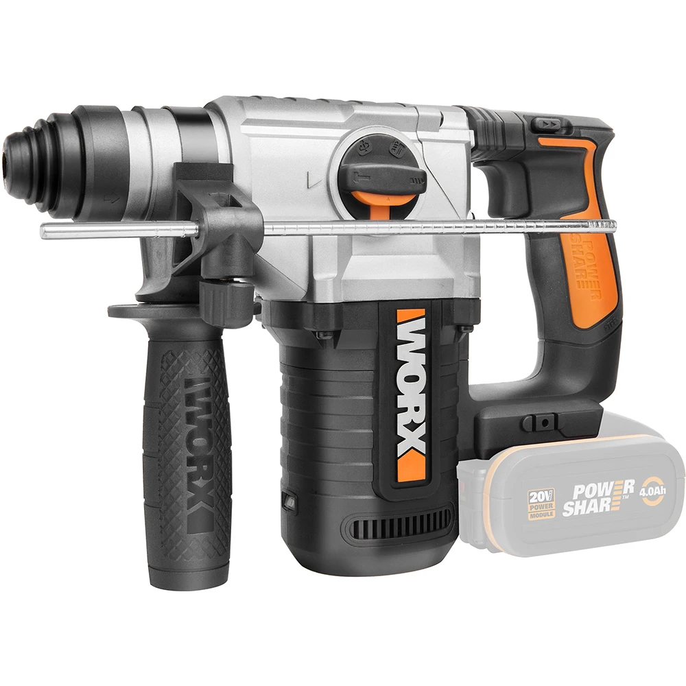 Перфоратор аккумуляторный WORX WX392.9 без АКБ и ЗУ