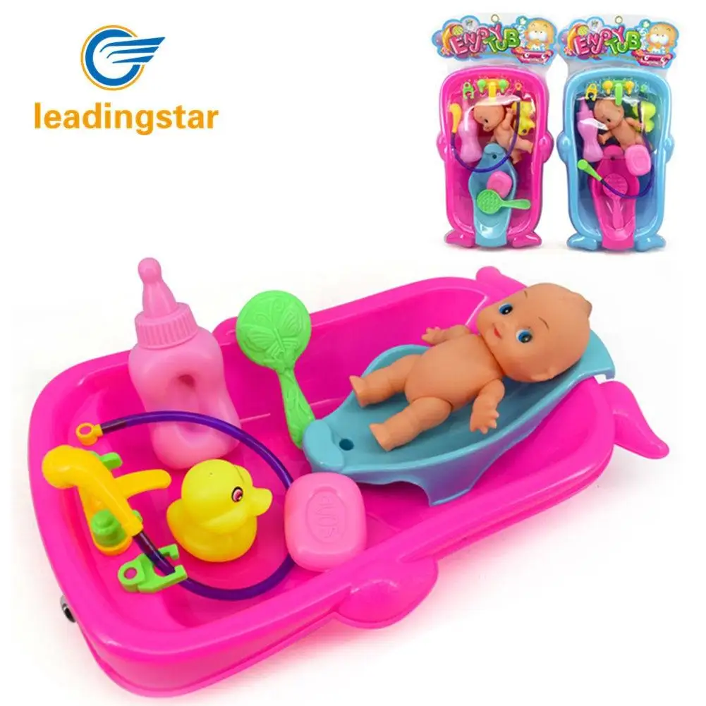 LeadingStar Baby Bath Water Toys Cute Pretend Play Bathtub Floating Set