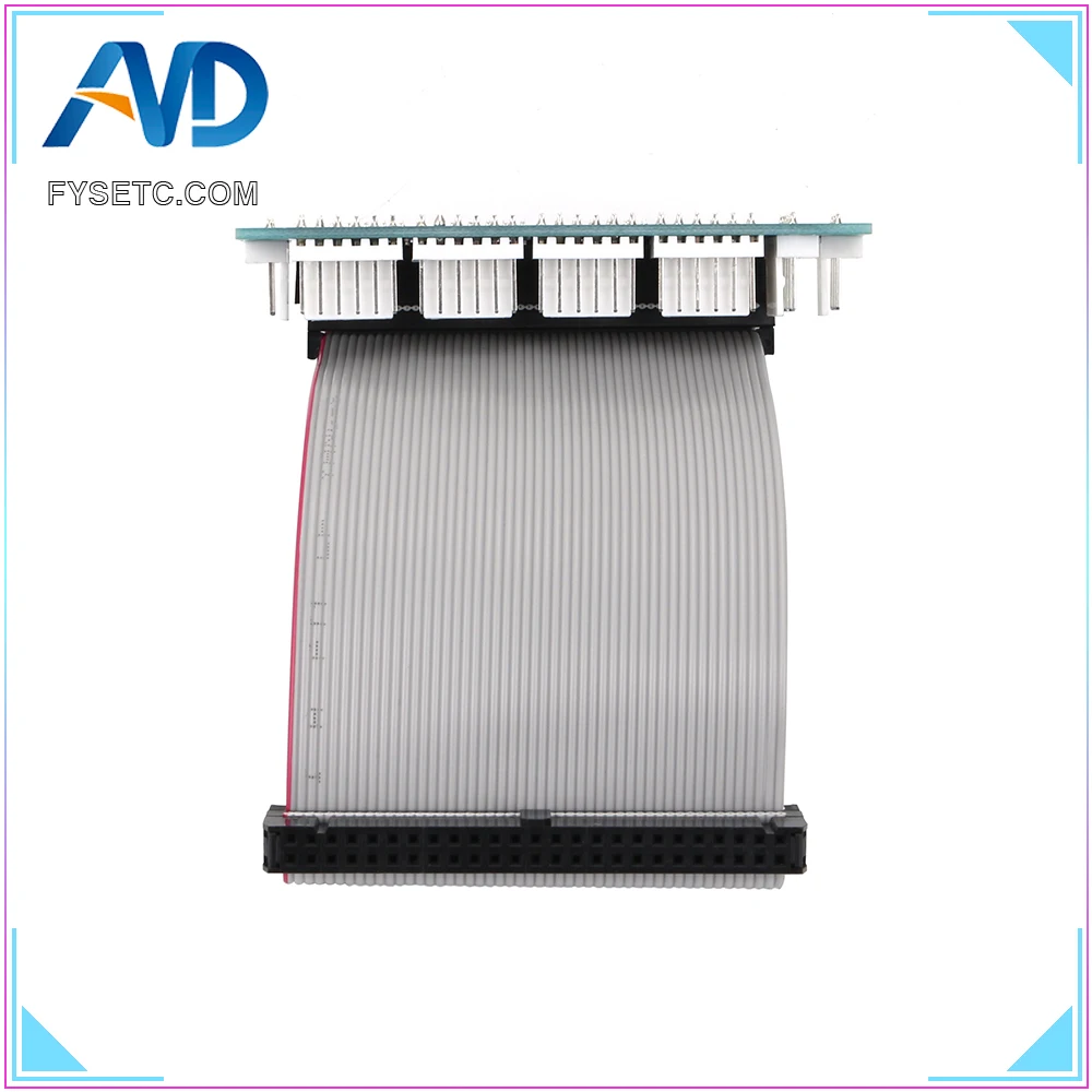 FYSETC 3D Printer Cloned Duet Expansion Breakout Board to Duet WiFi and Duet Ethernet for External Drivers Taking Differential Signals