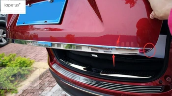 

Lapetus Stainless Steel Exterior Refit For Mazda CX-5 CX5 2013 - 2016 Rear Trunk Tailgate Bottom Lid Strip Streamer Cover Trim