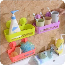 Kitchen Bathroom Refrigerator Seamless Wall Door Hook up Strong Wall Suction Sucker Household Debris Storage Racks