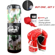 Ценные Комбинации Training Фитнес ММА Бокс сумка крючком Висячие Сако Kick Fight сумка Sand удар Пробивание мешок с песком+ Прихватки для мангала