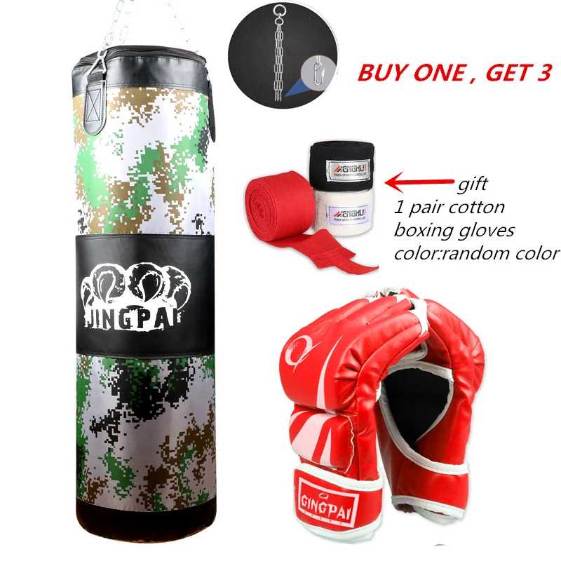 Us 47 93 6 Off Valuable Combination Training Fitness Mma Boxing Bag Hook Hanging Saco Kick Fight Sand Punch Punching Sandbag Gloves In