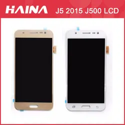 J500 ЖК-дисплей для Samsung Galaxy J5 2015 ЖК-дисплей J500FN J500F J500G J500Y J500M ЖК-экран сенсорный экран дигитайзер стекло объектив