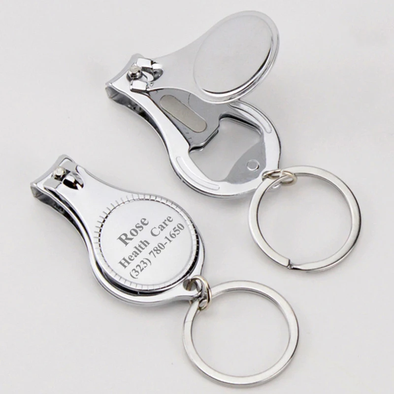 Personalized Nail Clipper Keychain Promotional Nail Clipper with Bottle