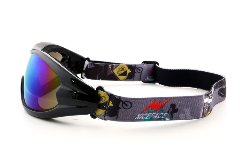 Стиль Дети лыжные очки ветрозащитный очки езда верхом очки