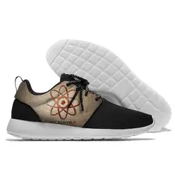 Atom Lepton дизайн Уличная обувь для бега на шнуровке кроссовки дышащие спортивная обувь