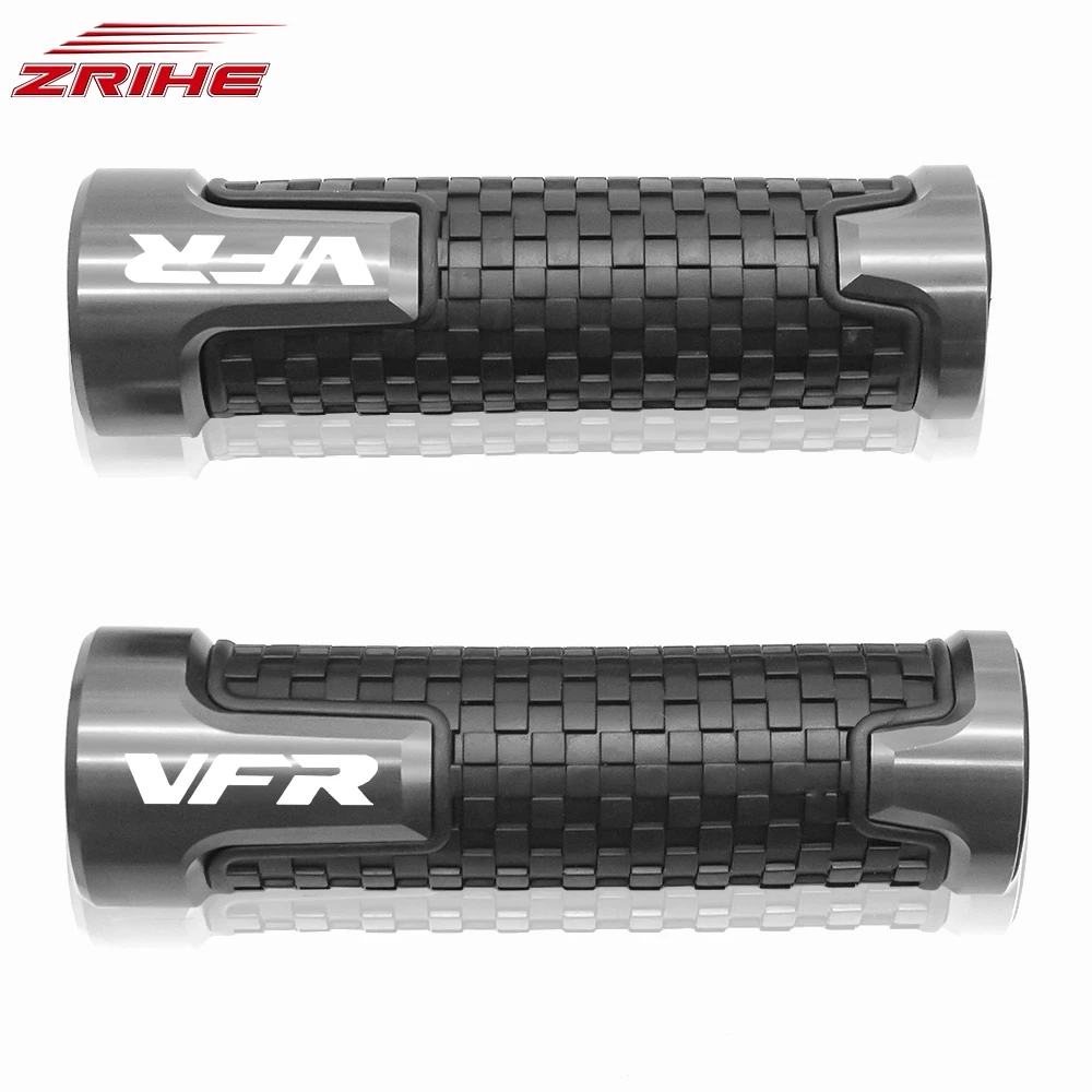 7/8 &quotCNC алюминиевые ручки для мотоцикла аксессуары Руль рукоятки Honda VFR400 NC30 1989 1992