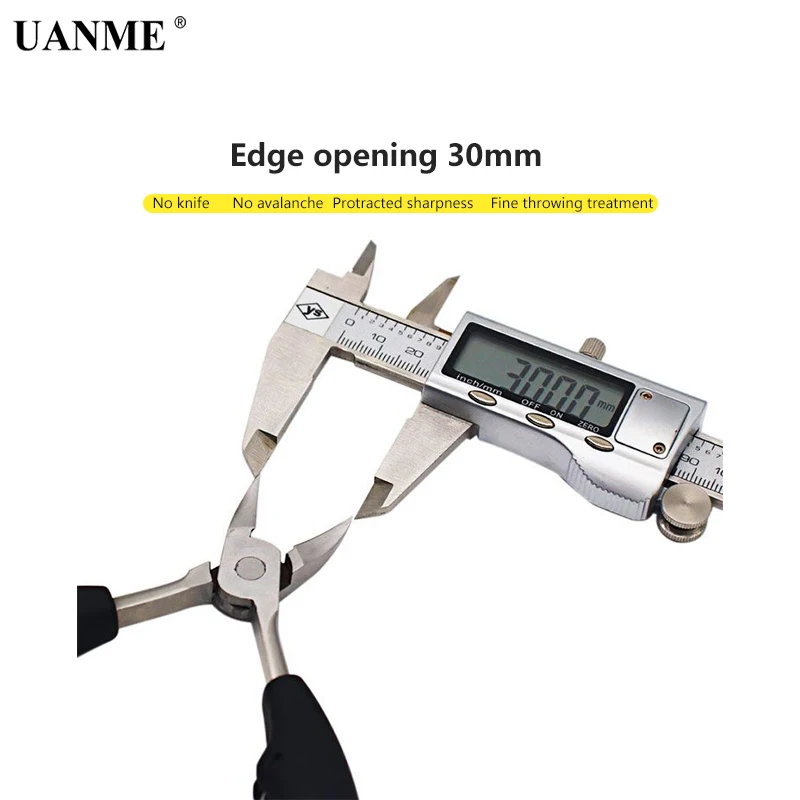 UANME Универсальный мини электроник работы Диагональ щипцы для наращивания волос сад электрические ремонт инструмент плоскогубцы