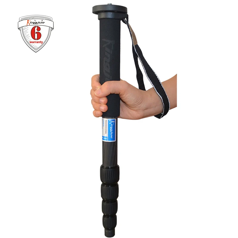 Kingjue MP-289C MP289C монопод из углеродного волокна Портативный штатив для DSLR камеры 5