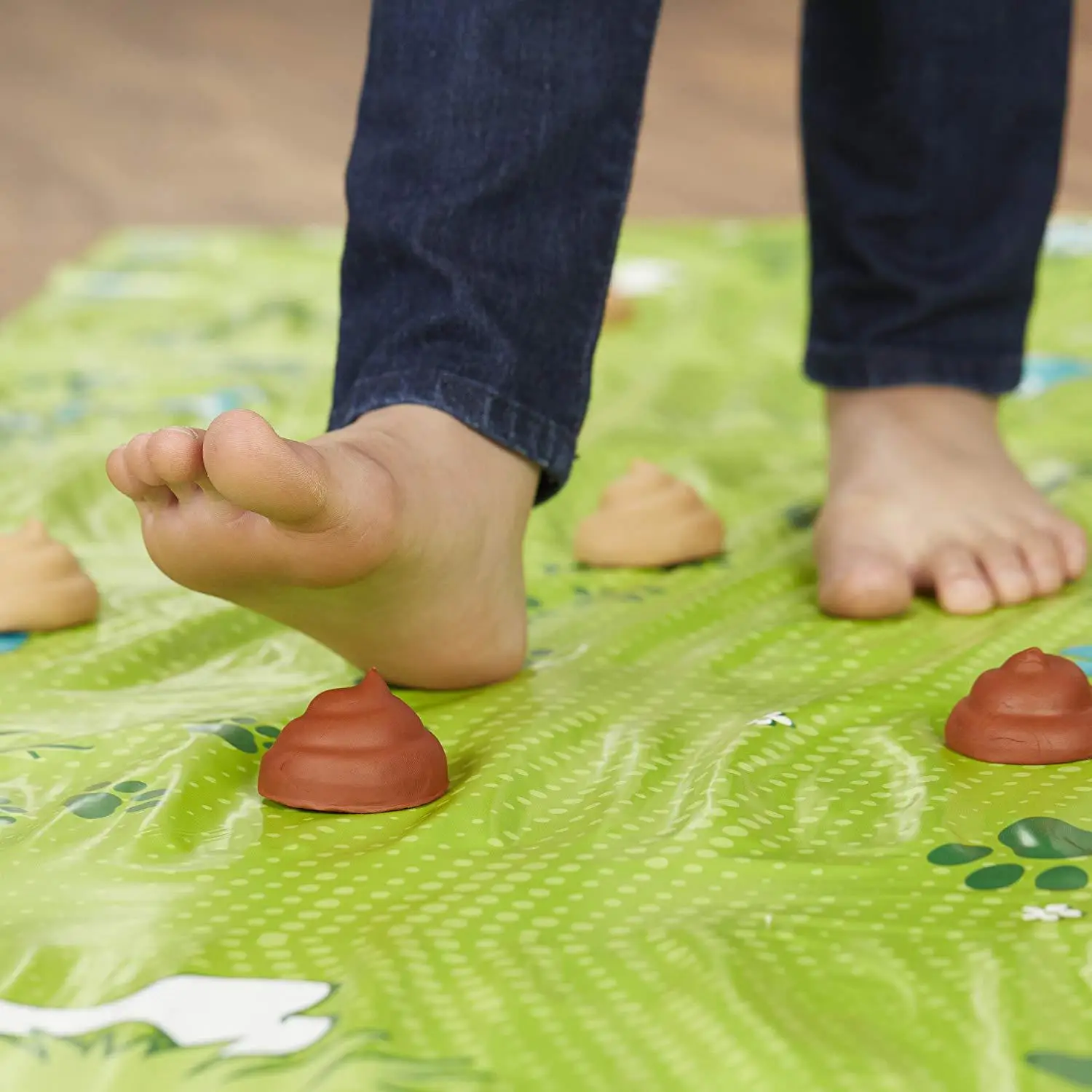 

Children's Outdoor Interactive Games Don't Step On The Stool 'Don't Step In It' Game Tricky Game Funny Family Interactive Toys