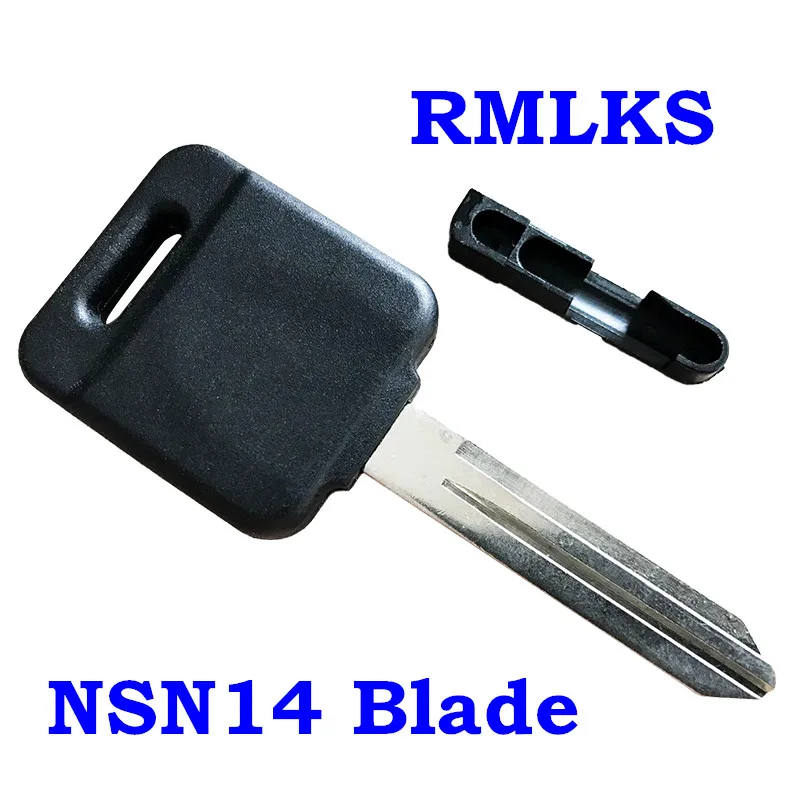 Пустой ключ для замены транспондера Nissan Teana Versa Livina Sylphy Tiida Sunny March X-trail ID46 Chip NSN14 Blade |