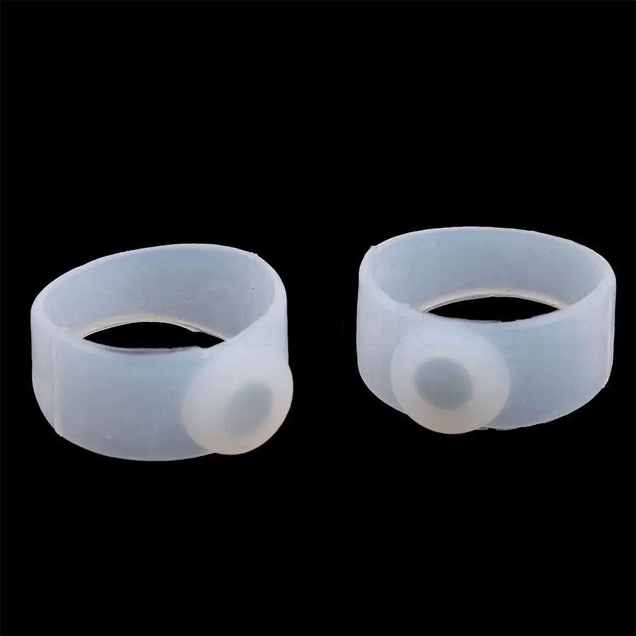 1 Pair Slimming Silicone Foot Care Diet Foot Massager Double Toe Rings Slim Ring Feet Loss Weight Reduce