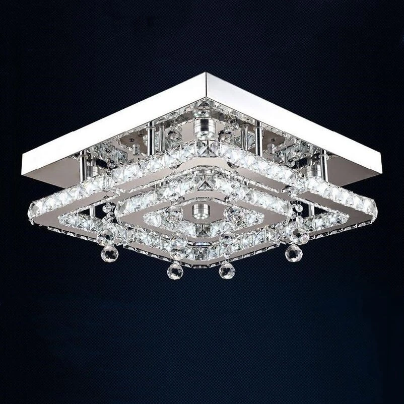 modern crystal ceiling lights