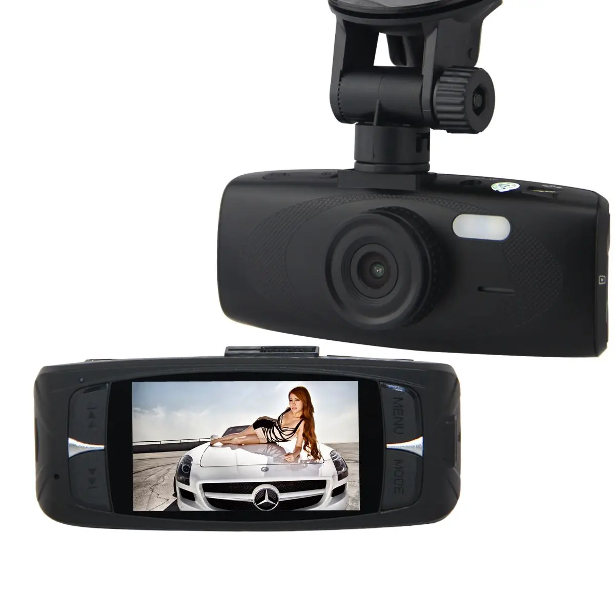 G1WH 2 7-inch lcd 140 градусов широкоугольный объектив FHD 1080P H.264 Автомобильный