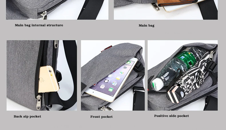 OZUKO, Мужская нагрудная сумка, высококачественный дизайн, корейский стиль, маленькая сумка на плечо, унисекс, водонепроницаемая, Оксфорд, дорожные сумки, сумка-мессенджер