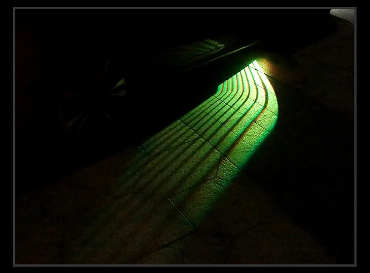 KEEN автомобильный Стайлинг Универсальный мото ангельские крылья автомобильный приветственный светильник s светодиодный Предупреждение ющий светильник для мотоцикла светодиодный светильник 12 В декоративная лампа - Испускаемый цвет: Зеленый