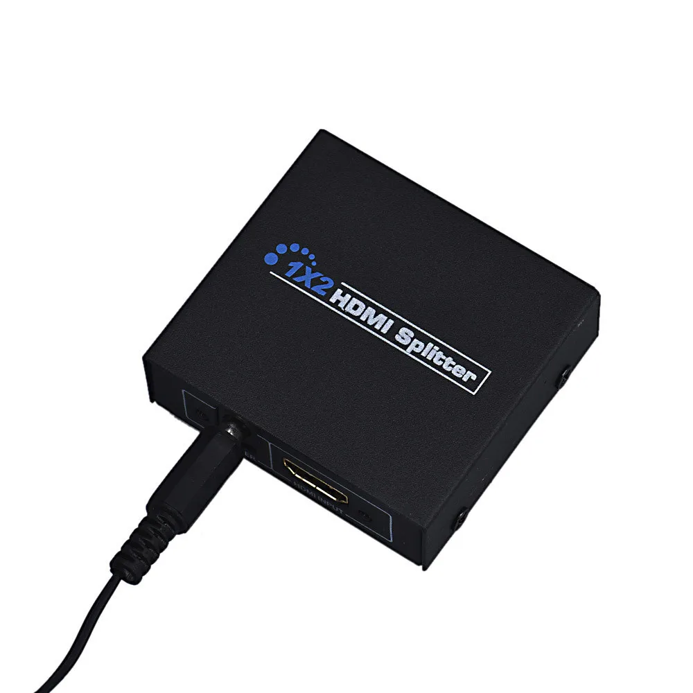 

Splitter UHD 3D 4K*2K Full HD 1080p 1X2 HDMI Splitter Switch Switcher 2 Ports Hub Repeater Amplifie for HDTV 2019 new 5.16