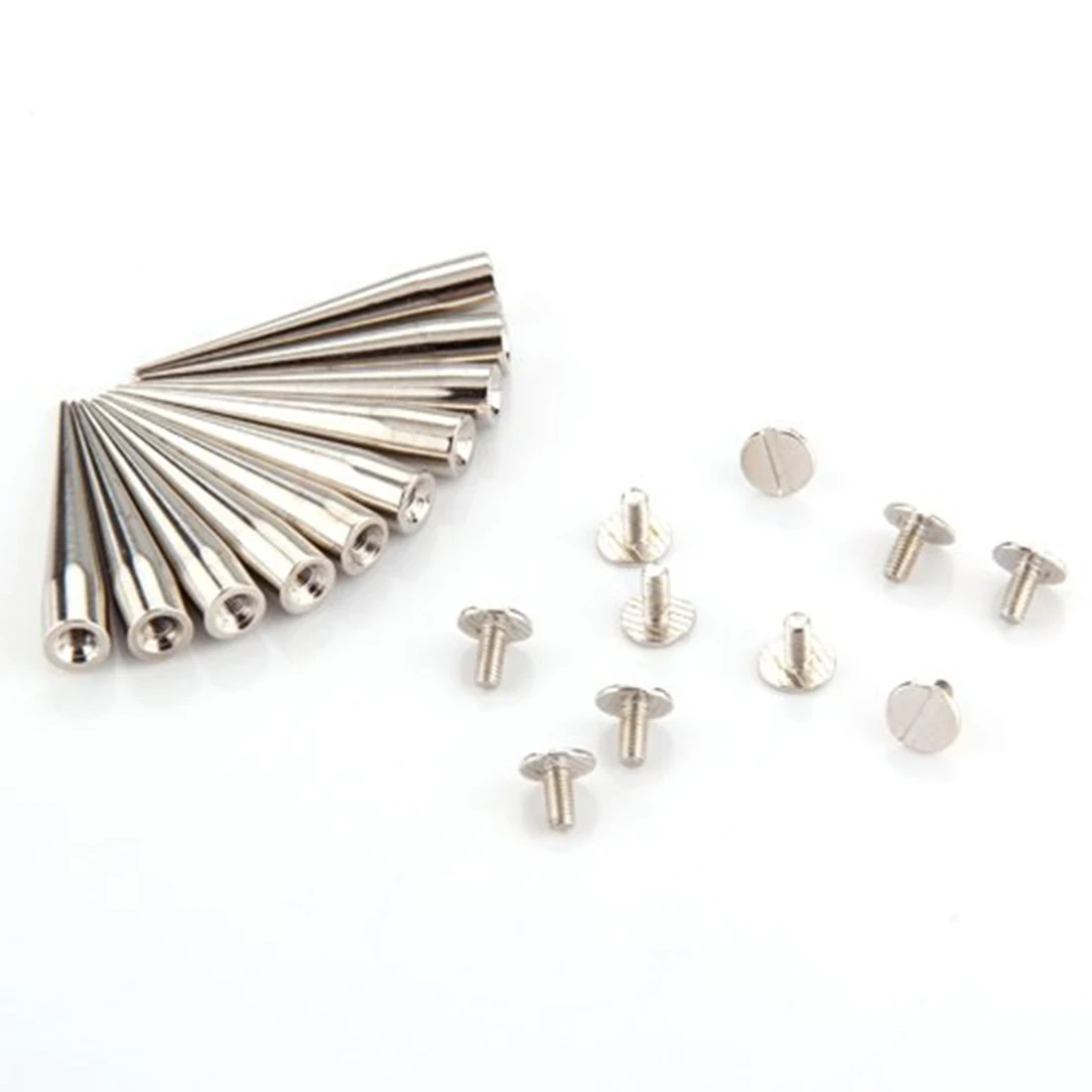 Useful 10pcs 7x40mm Gun Fashion Bullet Studs And Spikes For Clothe Punk