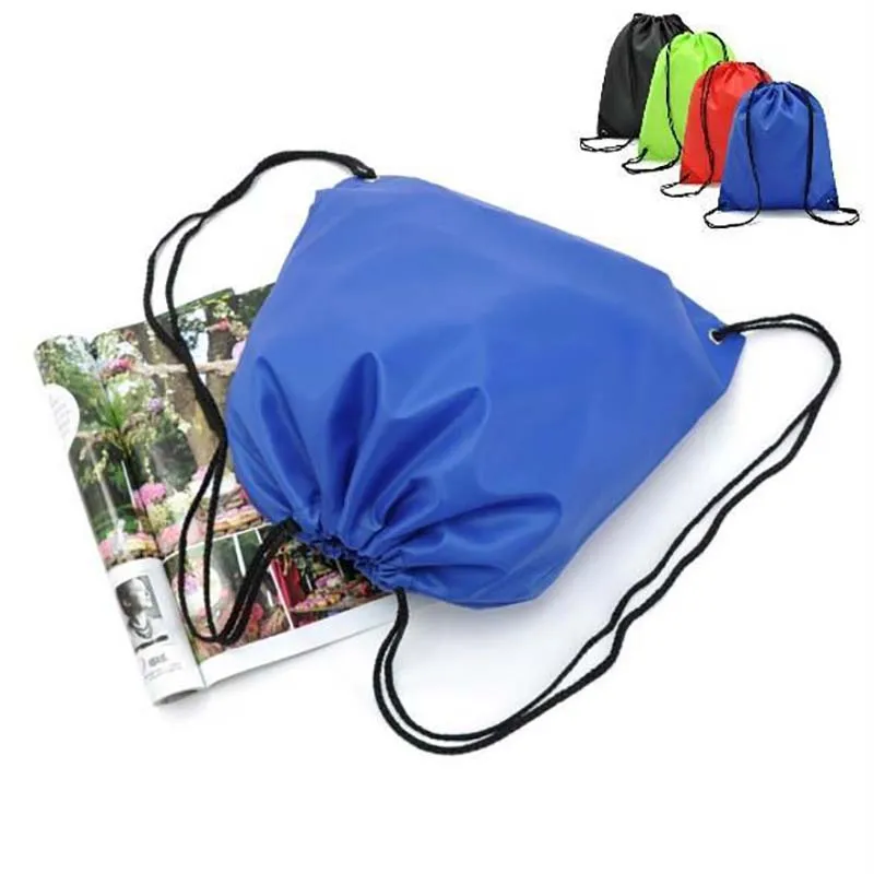 Waterproof Foldable Gym Bag Fitness Backpack Drawstring Pocket Hiking Camping Beach Swimming Men Women Sports Bags 3