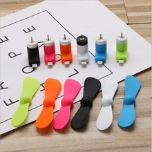 MOONBIFFY портативный 5 в 1 Вт ТПЭ USB маленький вентилятор сотовый телефон мини электрический вентилятор охлаждения кулер для iPhone 6 7 8 X