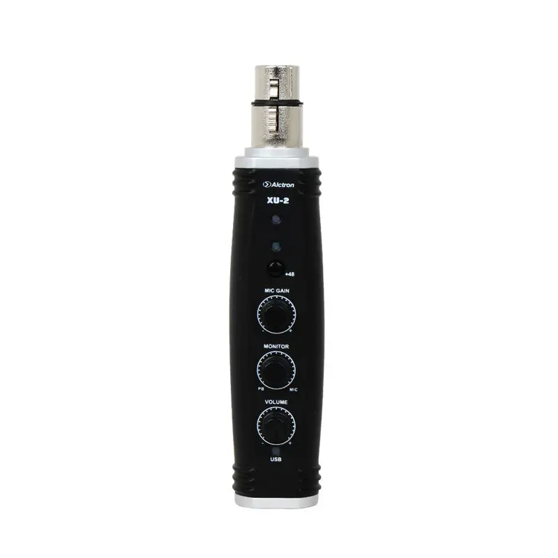 Alctron xu 2 usb преобразователь XLR в USB предварительно усиленный микрофон
