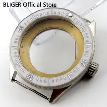 Сапфировое стекло 43 мм нержавеющей стальной корпус часов подходит для ETA 2836 автоматическое движение C86