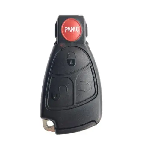 Mercedes Benz 3+1 buttons smart key case With battery clip with key tablets (52)