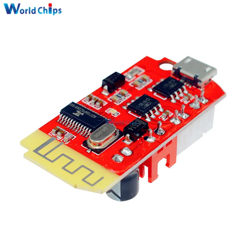 Цифровая плата усилителя звука 3 7 В 5 Вт двойная пластина DIY bluetooth колонка