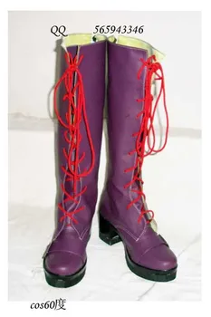 

Vocaloid Utau Namine Ritsu Leather Cosplay Shoes boots S008