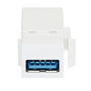 Módulo USB 3,0 Keystone hembra a hembra, conector USB para adaptador de transferencia de datos de alta velocidad ► Foto 3/3