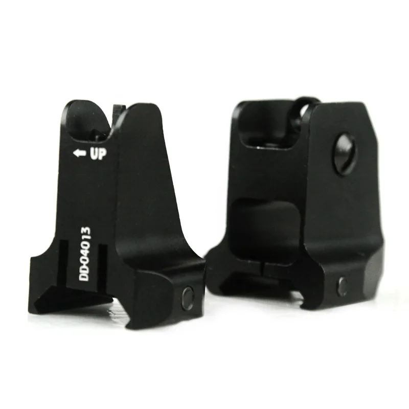 Aberturas de Ferro Tactical Fixo Front Traseira Vista Streamline Design Padrão Ar15 Vistas Frete Grátis & 3 Esporte e Lazer