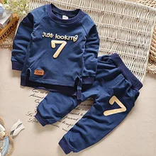 Free 2-6 Autumn Children Clothing Sets Boys Girls Warm Long Sleeve Sweaters+Pants Fashion Kids Clothes Sports Suit for Girls