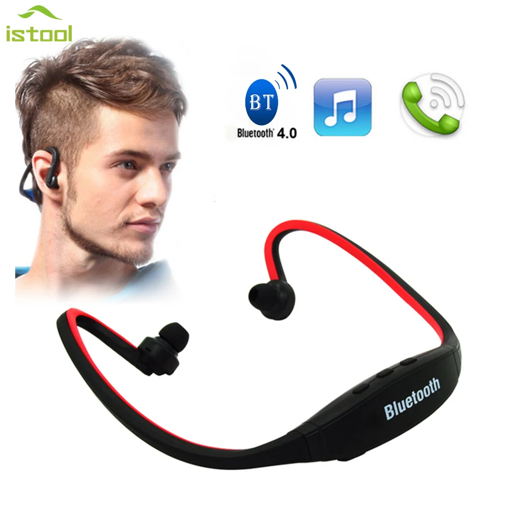 

LK-85 Sports Neckband Wireless Bluetooth 3.0 Headset Stereo Earphone Headphones for iPhone Smartphone iOS/Android with mic