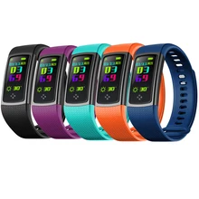 Time owner S9 смарт-браслет монитор сердечного ритма Фитнес браслет для сна трекер Band смс напоминание Сенсорный экран G-Сенсор