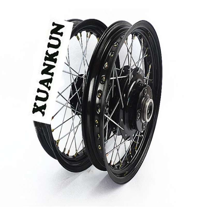 

XUANKUN Motorcycle Accessories Modified Wheel Front Disc Brake Drum Brake after 275-15 275-15