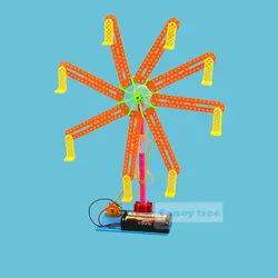 Научный эксперимент собрать DIY колесо обозрения phsical проекты детские комплекты игрушка изобретение инновации творческое образование