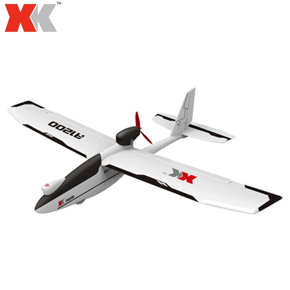 

XK RC Airplanes 2.4GHz 4CH 3D / 6G System 5.8G FPV Drone Dron EPO Foam Fixed-wing RC Airplane Brushless Motor Drones Ready-to-Go